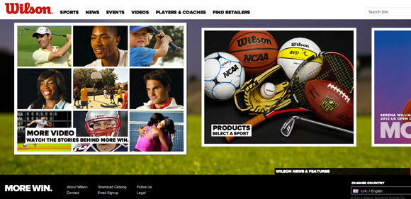 30 website thể thao thiết kế 'nicely'