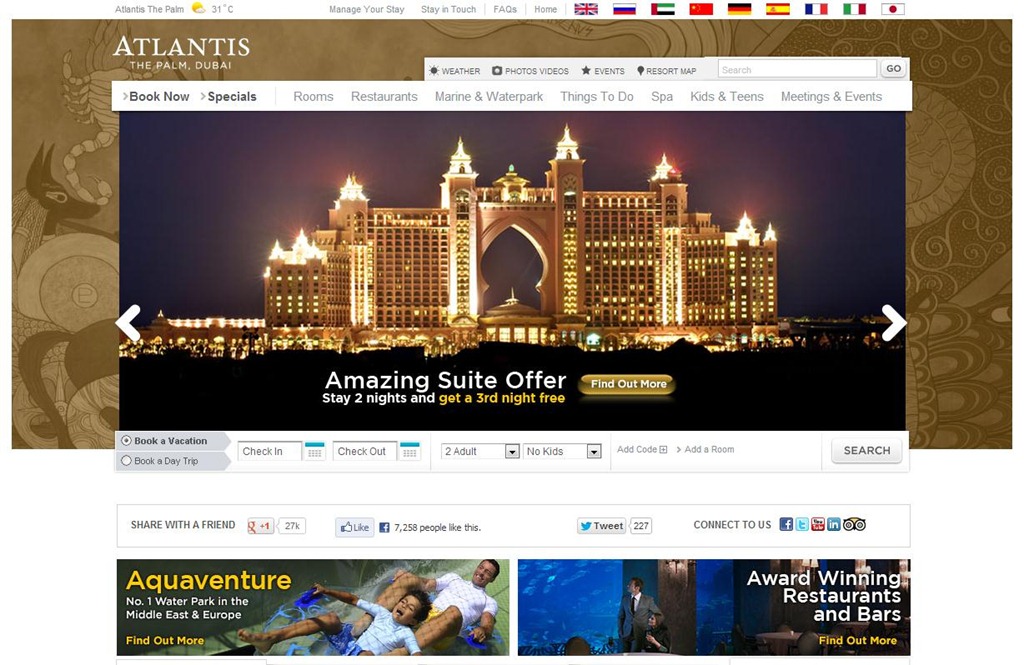 35 thiết kế trang web khách sạn quốc tế phong cách mới