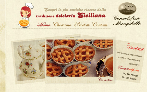italian restaurant cooking breads pastries website