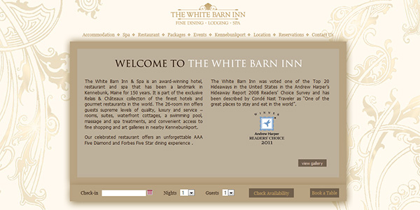 The White Barn Inn