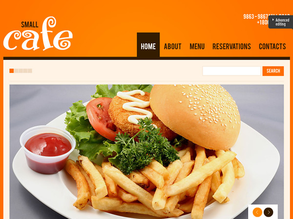 Thiết kế website nhà hàng