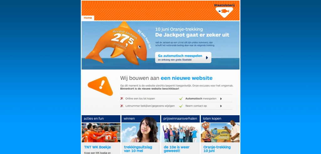 staatsloterij 1024x493 51 Inspirational Orange Based Websites