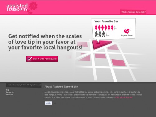 assistedserendipity 500x376 35 Examples of Pink Web Design 