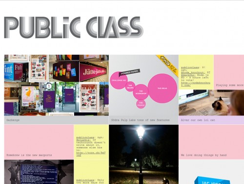 publicclass 500x376 35 Examples of Pink Web Design 