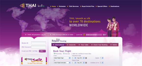 30+ Amazing Airlines Website Designs for your Inspiration