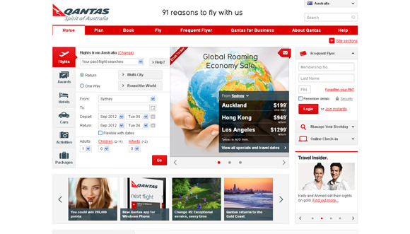 30+ Amazing Airlines Website Designs for your Inspiration