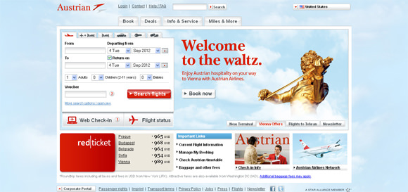 30+ Amazing Airlines Website Designs for your Inspiration