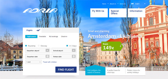 30+ Amazing Airlines Website Designs for your Inspiration