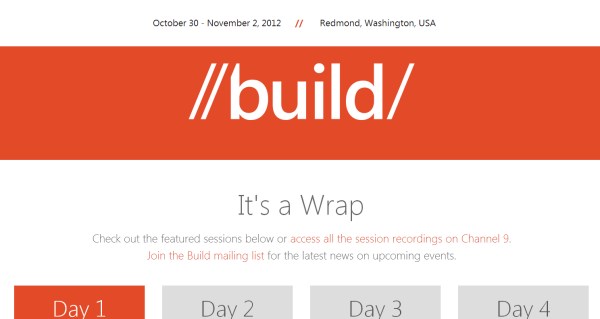 Build 2012