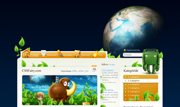 Wordpress Fairy Theme