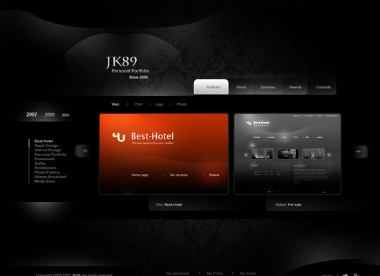 Dark portfolio