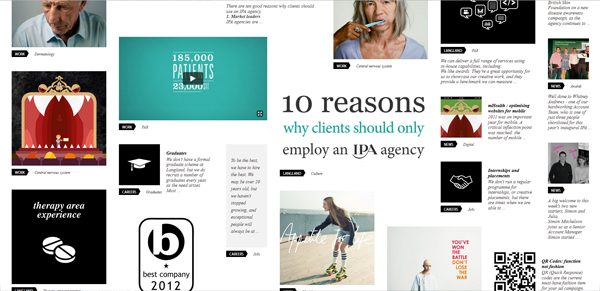 Cuộn không giơi hạn Langland uses infinite scrolling to deliver additional content.