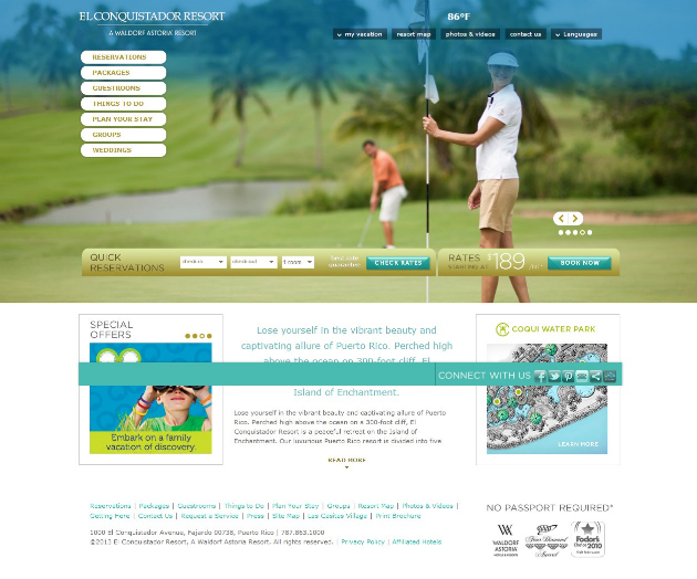 Elcon Resort 20+ Best Hotel Website Designs For Your Design Inspiration