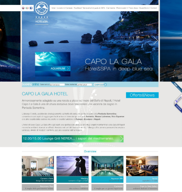 Hotel Capolagala 20+ Best Hotel Website Designs For Your Design Inspiration