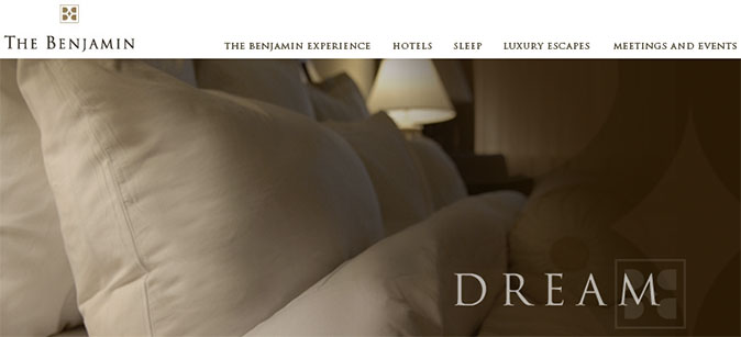 20-the-benjamin Hotel Website Design 
