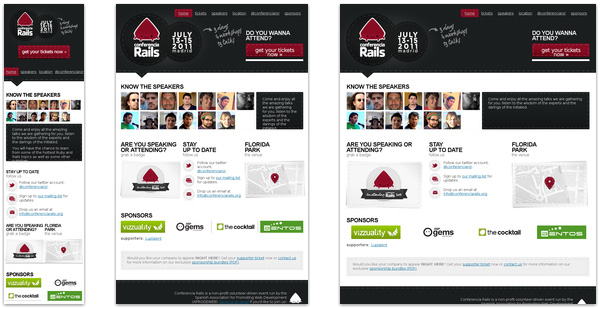 conferencia 30 Beautiful Examples of Responsive Website Design