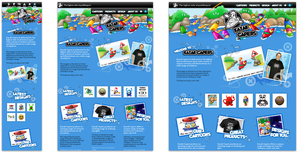 kayak capers 30 Beautiful Examples of Responsive Website Design