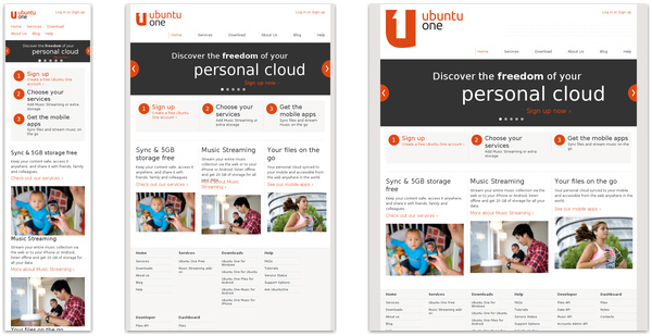 one ubuntu 30 Beautiful Examples of Responsive Website Design