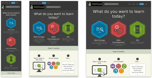treehouse 30 Beautiful Examples of Responsive Website Design