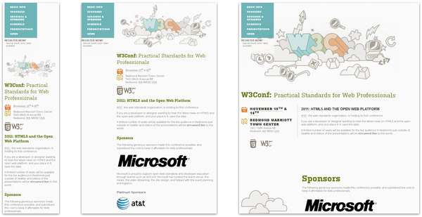 w3 conference 30 Beautiful Examples of Responsive Website Design