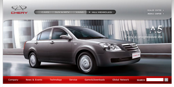 thiết kế website ô tô, xe hơi