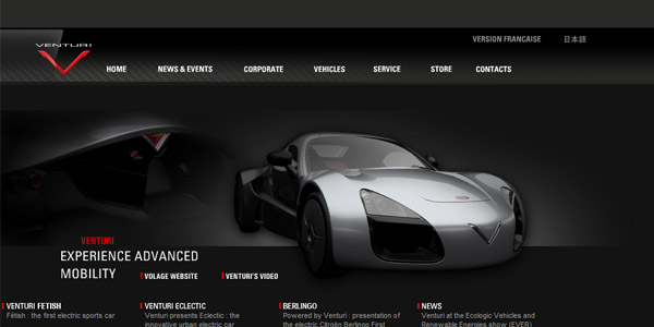 thiết kế website ô tô, xe hơi