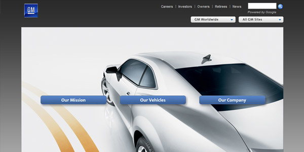 thiết kế website ô tô, xe hơi