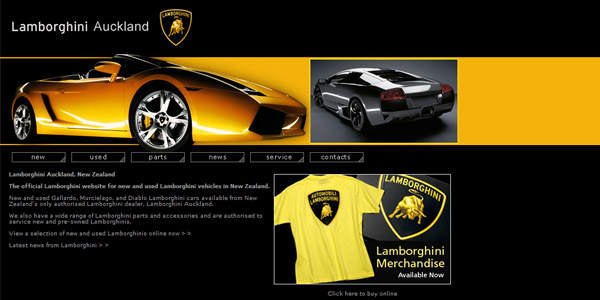 thiết kế website ô tô, xe hơi
