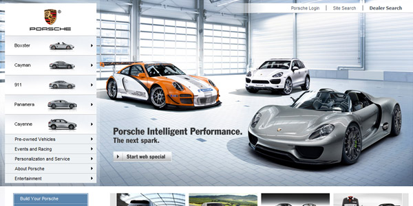 thiết kế website ô tô, xe hơi