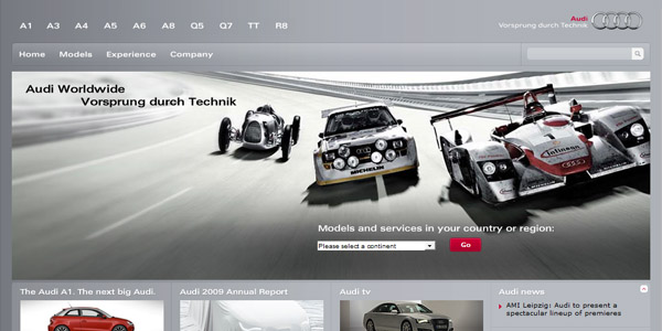 thiết kế website ô tô, xe hơi