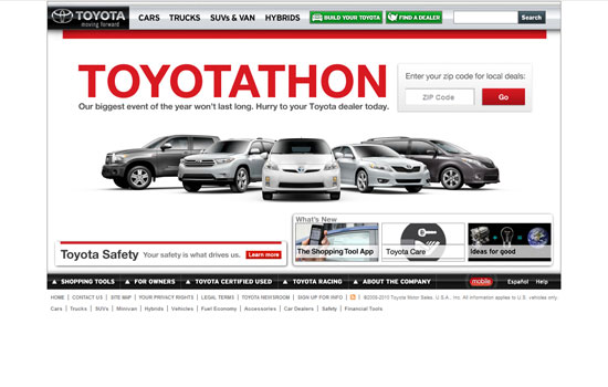 Beautiful Cars Website Design Showcase