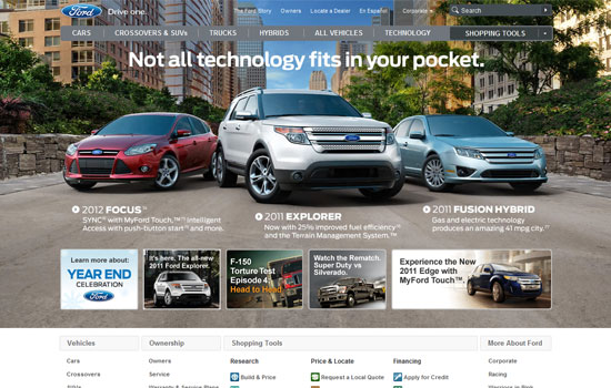 Beautiful Cars Website Design Showcase