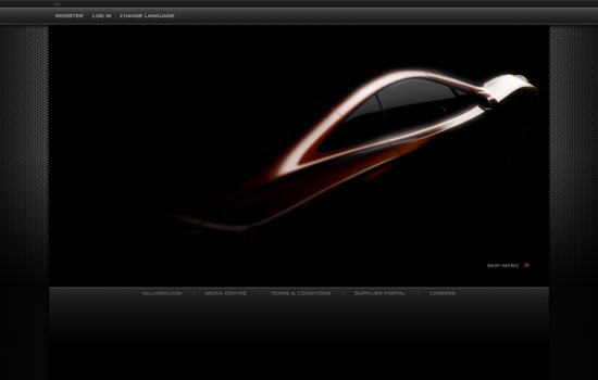 Beautiful Cars Website Design Showcase