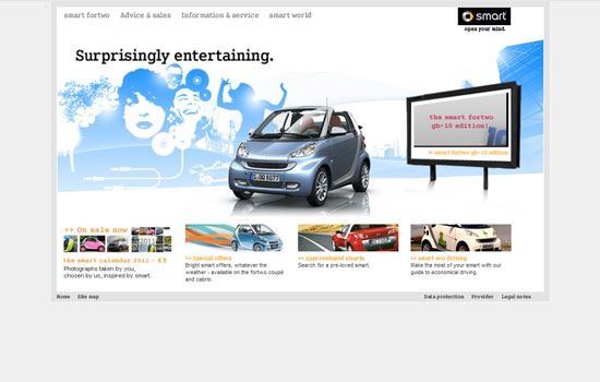 Beautiful Cars Website Design Showcase