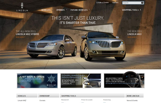 Beautiful Cars Website Design Showcase