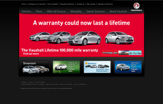 Beautiful Cars Website Design Showcase