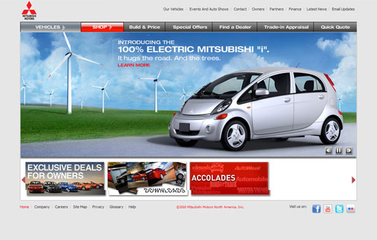 Beautiful Cars Website Design Showcase