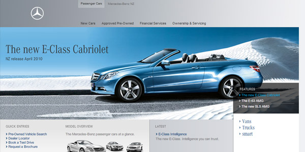 thiết kế website ô tô, xe hơi