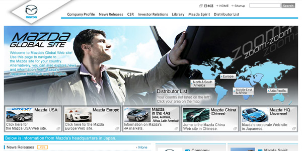 thiết kế website ô tô, xe hơi