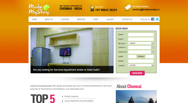 Hotel Website Designs