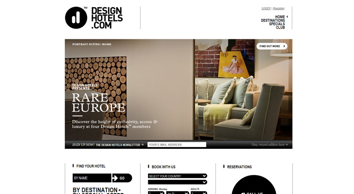 Hotel Website Designs