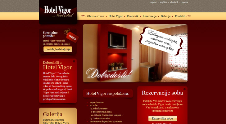 Hotel Website Designs