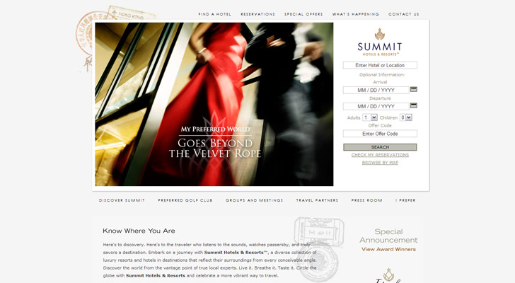 Hotel Website Designs