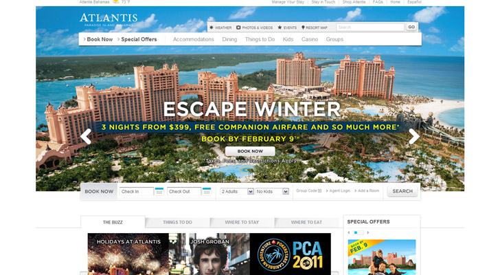 Hotel Website Designs