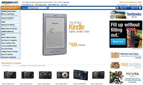 Amazon ecommerce Site