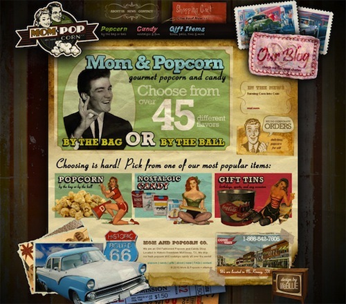 Mom and Popcorn Brand Products