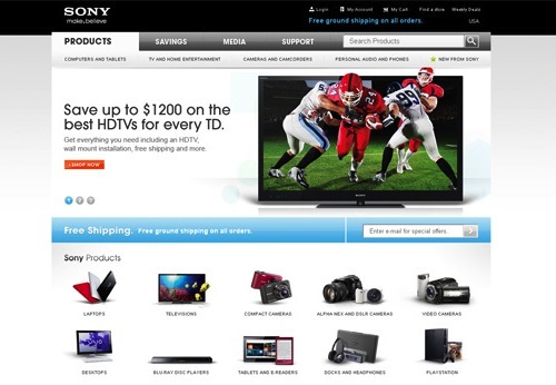 Sony Ecommerce Logo
