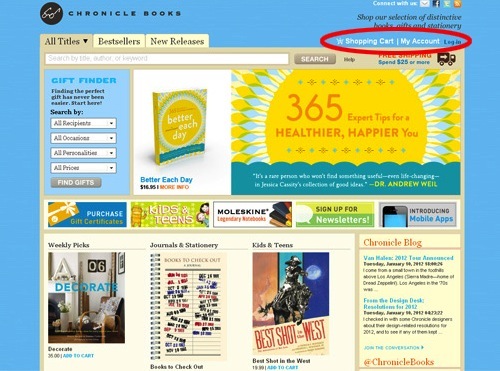 Chronicle Books Search