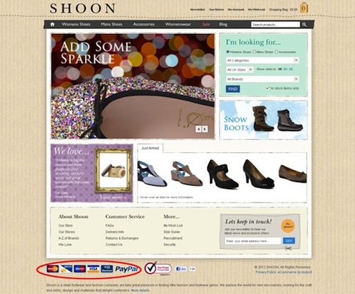 Shoon Payment Options