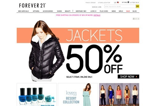 Forever21 Free Shipping Discount